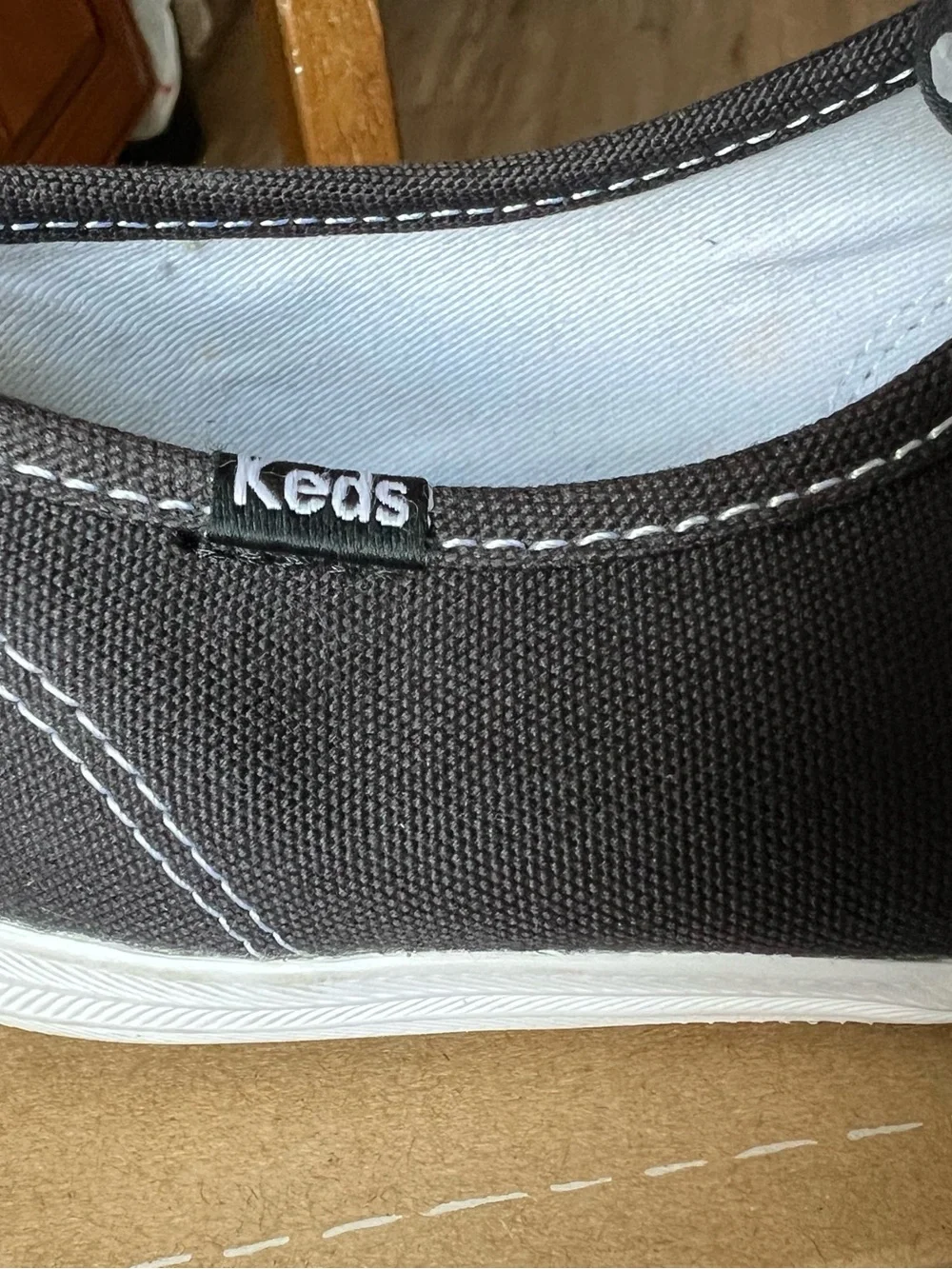 Keds Champion Originals Women’s Black Canvas Sneakers WF34100 NIB Size 8